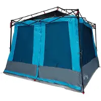 vidaXL Innenzelt mit Dach mit Speicher Blau 291 x 291 x 240 cm Taft
