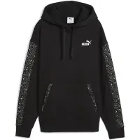 Puma Ess Graphic Animal Comfort Kapuzenpullover Schwarz 2XS Frau Schwarz 2XS