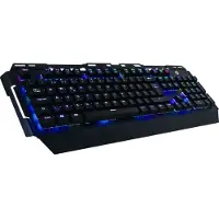 Conceptronic KRONIC, Kabelgebunden, USB, Mechanischer Switch, QWERTY, RGB-LED, Schwarz