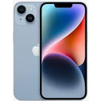 Usorteret REFURB. PHONE IPHONE 14/256GB BLUE A GRADE RED