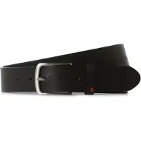 Pierre Cardin Ledergürtel in schwarz - 0002 | Gr.: 85 cm