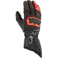 FLM Assen Motorradhandschuh lang rot 11 Herrenrot11 - Motorradbekleidung - Motorradhandschuhe
