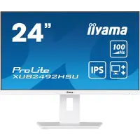 Iiyama XUB2492HSU-W6, 60,5 cm (23.8"), 1920 x 1080 Pixel, Full HD, LED, 0,4 ms, Weiß