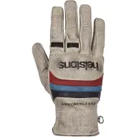 Helstons Bora Beige Blau Rot Handschuhe Größe T11