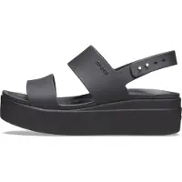 Crocs Brooklyn Low Wedge in Schwarz EU 37/38