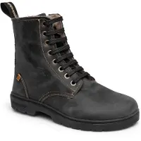El naturalista Unisex. 25264C101005_001 Arizona Nomada Lederstiefeletten schwarz (37), Wohnung, Schnürsenkel, Lässig