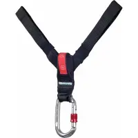 Ocun V-carabiner black / red M-L