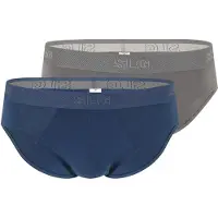 Sloggi Männer Slip SLG Base | Grösse: M | Farbe: Grau/Blau
