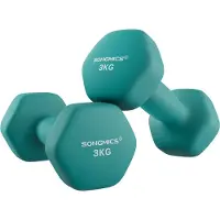 Songmics Kurzhanteln 2er-Set dunkelgrün SYL906Q01
