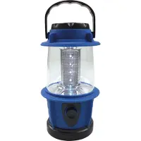 Happy People LED Laterne 18cm dimmbar blau