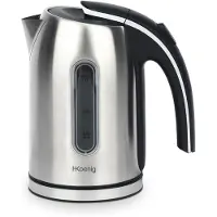 H.Koenig BO17 Edelstahl Wasserkocher, 1,7 L, 2200 W
