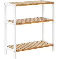 Songmics Pflanzenregal mit 3 Ebenen BCB33WN