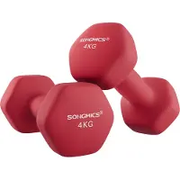 Songmics Kurzhanteln 2er-Set magentarot SYL908R01