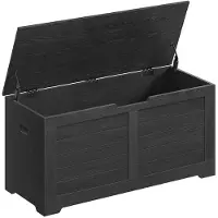 Hobby Hall Schuhbank mit Stauraum Landhausstil ebenholzschwarz LSB061B01