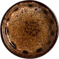 GRAUPERA Auflaufform Sabana 10 x 2.6 cm Weiß Braun 1 Stück