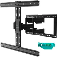 ONKRON TV-Wandhalterung SM6L-B, bis 50 kg, neigbar, schwenkbar, bis 41,5 cm ausziehbar, 32-90 Zoll