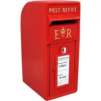 MonsterShop Royal Mail Post Box Gusseisen Säule ER Büro Brief Mail Wandmontage Post