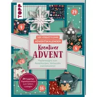 Sonstige Verlage Der verbastelbare Adventskalender: Kreativer Advent. Papierdesigns zum Ausschneiden, Verbasteln und Dekorieren.