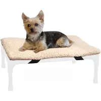 OEM Hunde-Komfortmat, weich und fluffig, sicher passt, maschinell waschbar, tragbar, Größe S, 55,9 x