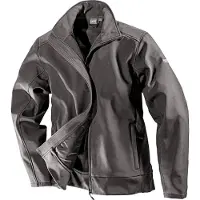 Safety and more Softshell-Jacke, Polyester | Elastan, Schwarz, XXL