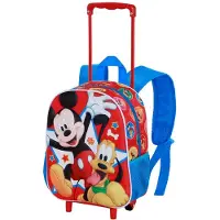 KARACTERMANIA Disney Mickey Mouse Star 3d Rucksack Mit Rollen