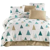 L'essentiel Maison , Puantiye, Weiß, King-Size-Bettbezug-Set (FR), 65 % BAUMWOLLE / 35 % POLYESTER, 240 x 220 cm