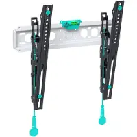 OEM Kantelbare TV-Wandhalterung für 32-70 Zoll, bis 60 kg, schwarz-weiß