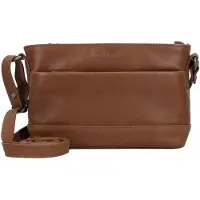 Greenburry Leder Umhängetasche Fiorentina Crossbody Bag Tan braun