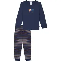 Schiesser Pyjama in Dunkelblau | Gr.: 92