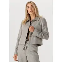 Modstrom Damen Blazers Popemd Jacket - Grijs - Größe M