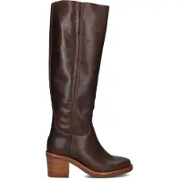 Shabbies Damen Stiefel Puk Tuba - Bruin - Größe 40