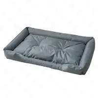 OEM Wasseraffes, rutschfestes Katzen- und Hundebett, grau, 90x60x11cm