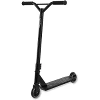 LifeGoods Stuntstep Fly X - 6+ Jahre - Schritt für Kinder - Jungen/Mädchen - 100mm - 100KG - Schwarz/Weiß