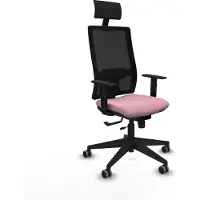 Piqueras Y Crespo Bürostuhl mit Kopfstütze 1D066G1 Rosa