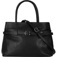 Cluty Handtasche Damen 101021 schwarz