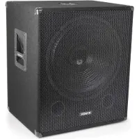 VONYX SMW18 PA Passiv-Subwoofer 1000 W 45cm Bassbox Tiefpass-Filter
