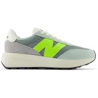 New Balance 370 Wildleder-Sneaker, Grau 39.5 EU