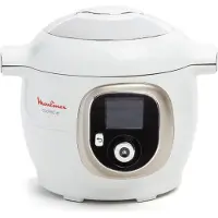 Moulinex Cookeo+ CE85CA10, 4 l, 1600 W, Weiß, Kunststoff, Keramik, LCD