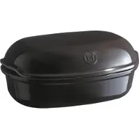 Emile Henry Brotbackform Ambachtelijk Fusain 340 x 215 x 150 mm