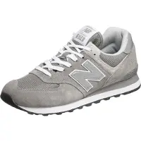New Balance 574 Klassische Wildleder-Sneaker, Grau 37.5 EU