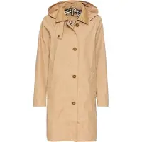 Camel active Trenchcoat aus gewachster Baumwolle