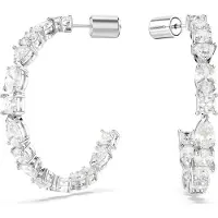 Swarovski Mesmera Kreolen Verschiedene Schliffe Weiss
