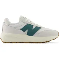 New Balance 370 Wildleder-Sneaker, Weiß 39.5 EU