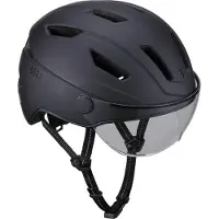 BBB Cycling Fahrradhelm Move Faceshield L matt schwarz - sicherer E-Bike & Ci....