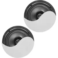 Power Dynamics Deckenlautsprecher NCBT5 2-er Set, 2x 20W, Weiss