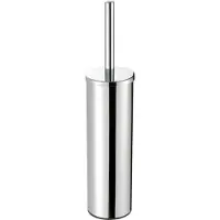 Geesa WC-Bürstenhalter Nemox Chroom Freistehend Schwarze Bürste