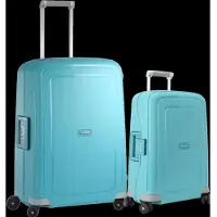 Samsonite S'cure Spinner 55+69 cm Aqua Blue Kofferset