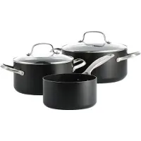 Greenpan Topf-Set Copenhagen Mit Keramischer Antihaftbeschichtung 16 cm, 18 cm & 20 cm (3-teilig)