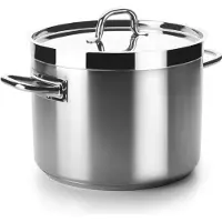 Lacor - 54139s - niedriger Topf ohne Tapa Chef Luxe 40 cm Edelstahl