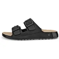 Ecco Cozmo 2-Strap Buckle Sandalen Zwart 41